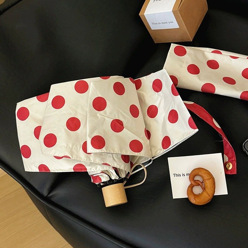 Bold Polka Umbrella - Image 4