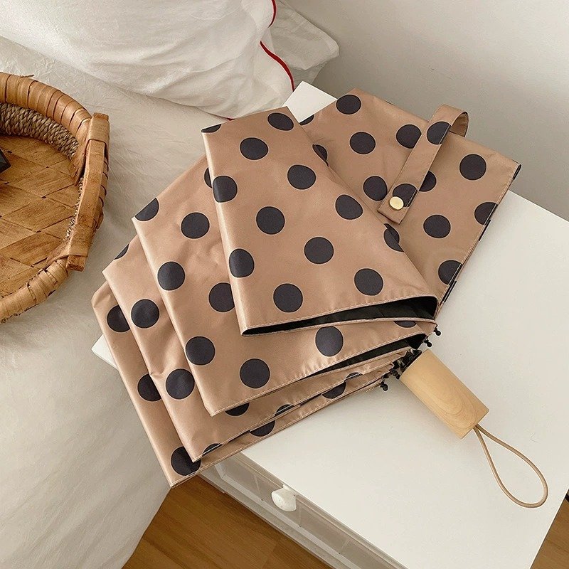 Nostalgic Polka Umbrella - Image 2