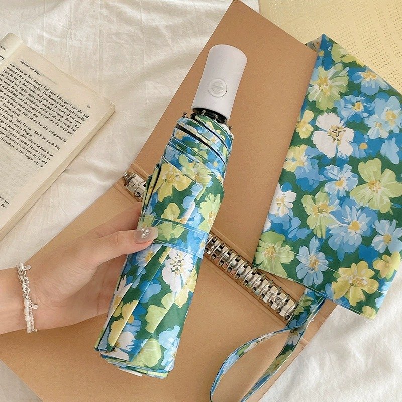 Pastel Garden Umbrella - Image 4