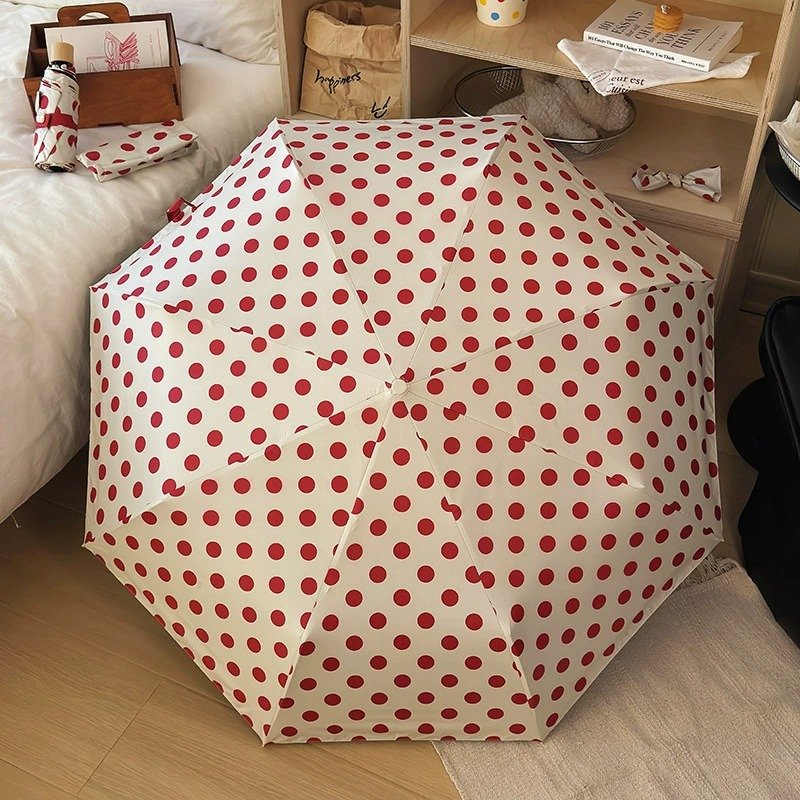 Bold Polka Umbrella - Image 3