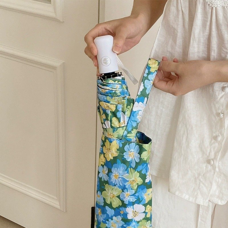 Pastel Garden Umbrella - Image 2